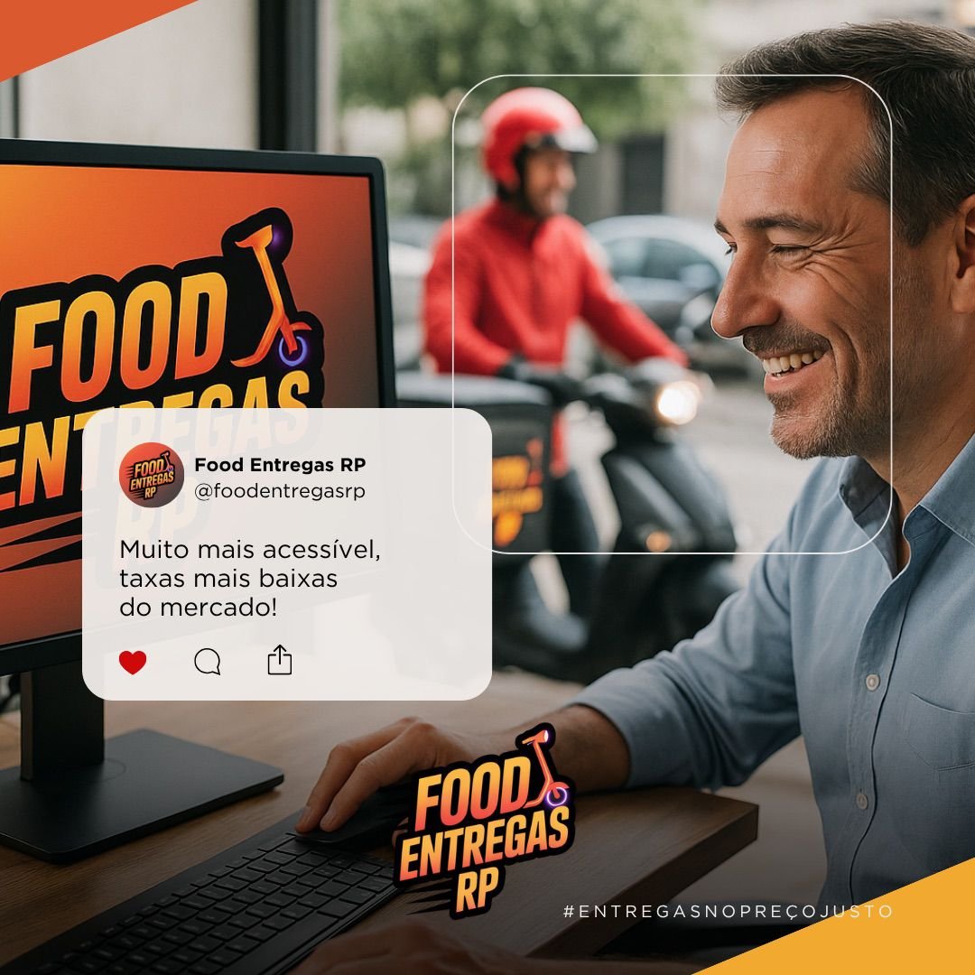 Variedade de restaurantes em Food Entregas RP